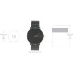 Tommy Hilfiger Quartz Analog Black Dial Metal Strap Watch for Men - Image 4