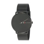 Tommy Hilfiger Quartz Analog Black Dial Metal Strap Watch for Men