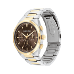Calvin Klein Distinguish Dark Brown Dial Stainless Steel Men Watch - Image 2