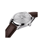 TTissot Gentleman Men’s Quartz Silver Dial Leather Strap Watch - Image 2