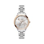 Women Silver Analog Stainless Steel Watch TW000T634