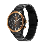 Titan Stellar Quartz Multifunction Brown Dial Stainless Steel Strap Watch for Men - Image 4