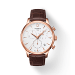 Tissot Tradition Chronograph Watch with Leather Strap