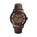Townsman Automatic Dark Brown Leather Watch