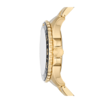 Fossil Blue GMT Gold-Tone Stainless Steel Watch - Image 2