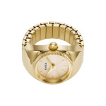 Watch Ring Two-Hand Gold-Tone Stainless Steel - Image 5