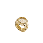 Watch Ring Two-Hand Gold-Tone Stainless Steel - Image 2