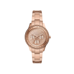 Stella Sport Multifunction Rose Gold-tone Stainless Steel Watch