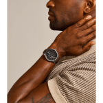 Townsman Automatic Leather Watch Brown - Image 5