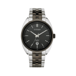 Men's Black Analog Stainless Steel Watch BI5098-58E