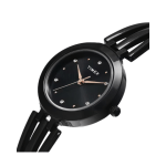 Women's Black Analog Stainless Steel Watch TWTL10300 - Image 2