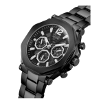 Guess Edge Black Dial Round Case Multi Function Men Watch - Image 2