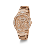 GUESS Ladies Rose Gold Tone Multi-function Watch - Image 2