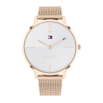 Tommy Hilfiger Quartz Analog Silver Dial Stainless Steel Strap Watch For Women
