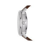 Fossil Men’s Townsman Analog Watch ME3110 Blue Dial Brown Leather Strap - Image 2