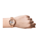 Fossil Jacqueline Analog Rose Gold Dial Women's Watch-ES5185 - Image 3