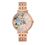 Fossil Jacqueline Analog Rose Gold Dial Women's Watch-ES5185