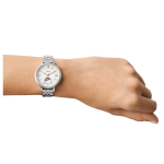 Jacqueline Sun Moon Multifunction Stainless Steel Watch - Image 3