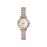 Carlie Mini Three-Hand Two-Tone Stainless Steel Watch