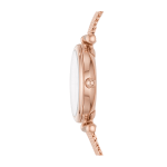 Carlie Mini Three-Hand Rose Gold-Tone Stainless Steel Watch - Image 2