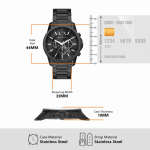 Armani Exchange Chronograph Black Stainless Steel Watch Ax1722I - Image 5
