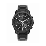Armani Exchange Chronograph Black Stainless Steel Watch Ax1722I