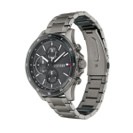 Tommy Hilfiger Quartz Multifunction Grey Dial Stainless Steel Strap Watch For Men - Image 2