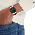 Tommy Hilfiger Women Analog Black Dial Watch-TH1782540 - Image 4