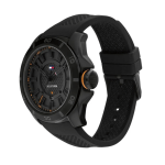 Tommy Hilfiger Quartz Analog with Date Black Dial Black Silicone Strap Watch for Men - Image 2