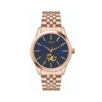 Timex Fashion Women's Blue Dial Round Case 3 Hands Function Watch -TWEL13109