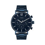 Timex Men Blue Round Multifunction Dial Watch