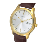 Timex Men Brass Dial & Leather Straps Analogue Watch TW0TG8311 - Image 2