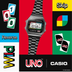 A168WEUC-1ADR Black Digital Dial Black Stainless Steel Strap Unisex Watch D361 - Image 5