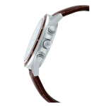 Edifice Men's Leather Chronograph Watch EX303 - EFR-526L-7BVUDF - Image 2