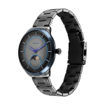 Titan Chronograph Men’s Watch Black Dial with Stainless Steel Strap - Image 3