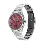 Titan Men’s Analog Watch Black Dial with Silver Stainless Steel Strap - Image 4