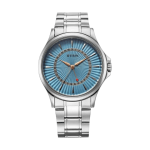 Titan Men’s Analog Watch – Silver Dial with Stainless Steel Strap