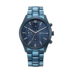 Titan Octane Multifunction Men’s Watch Deep Blue Dial & Blue Metal Strap