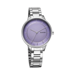 Titan Razzle Dazzle Analog Watch for Women, Mauve Dial with Sleek Stainless Steel Strap - Image 4