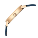 Titan 2648WL08 Neo Analog Watch for Women, Classic Blue Dial with Leather Strap - Image 2