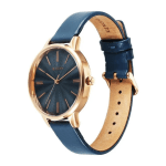 Titan 2648WL08 Neo Analog Watch for Women, Classic Blue Dial with Leather Strap - Image 4