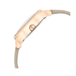 Titan Solar Multifunction Watch for Women, Black Dial with Leather Strap – Powered by Light - Image 2