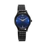 Titan Karishma Blue Dial Analog Watch for Women, Black Stainless Steel Strap with Elegant Quartz Movement - Image 4