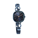 Titan Raga Delight Women’s Analog Watch, Blue Dial with Premium Rose Gold Metal Strap - Image 4