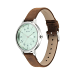 Titan Workwear Women’s Analog Watch
Elegant Silver Dial with Classic Brown Leather Strap - Image 3