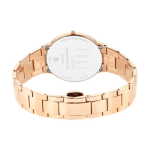 Titan Edge Allure Women’s Quartz Analog Watch, Mother of Pearl Dial with Rose Gold Stainless Steel Strap - Image 5