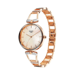Titan Raga Ascend Women’s Quartz Analog Watch, Mother of Pearl Dial with Two-Toned Metal Strap - Image 4