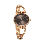 Titan Raga Ascend Women’s Quartz Analog Watch, Brown Dial with Rose Gold Metal Strap - Image 3