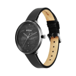 Titan Neo Women’s Quartz Analog Watch
Black Dial with Day & Date Display and Leather Strap - Image 4