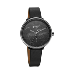 Titan Neo Women’s Quartz Analog Watch
Black Dial with Day & Date Display and Leather Strap - Image 3